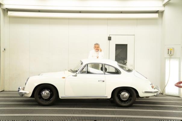 Designer Alfredo Häberli verwandelt einen 1964er Porsche 356 SC in ein Kunstobjekt